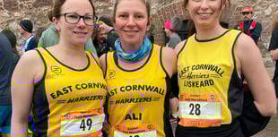 East Cornwall Harriers trio complete Exeter Half Marathon