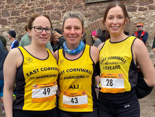 East Cornwall Harriers trio complete Exeter Half Marathon