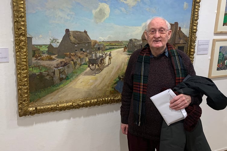 Ken with The Mil Cart by Frank Gascoigne Heath.