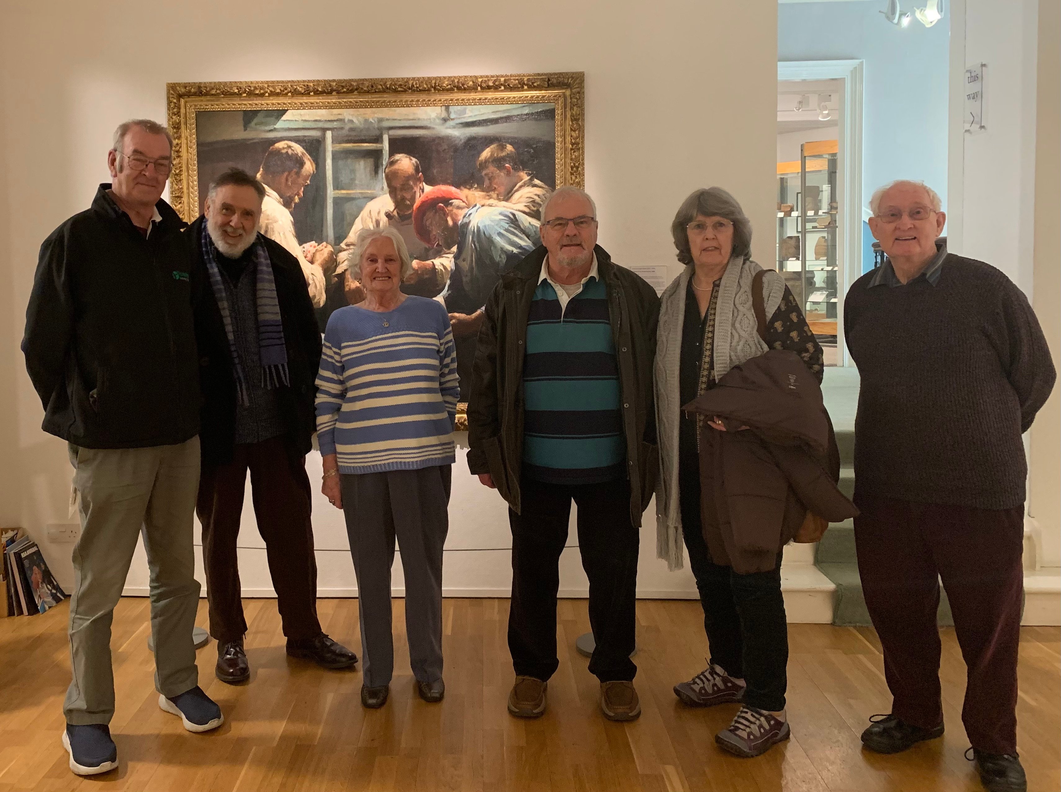 Foresters group take tour of Penlee House cornish times co uk