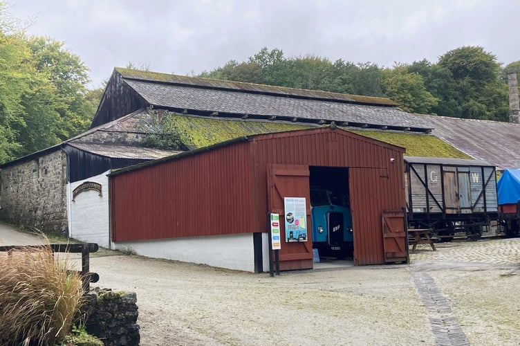 The pan kiln and linhay extension.