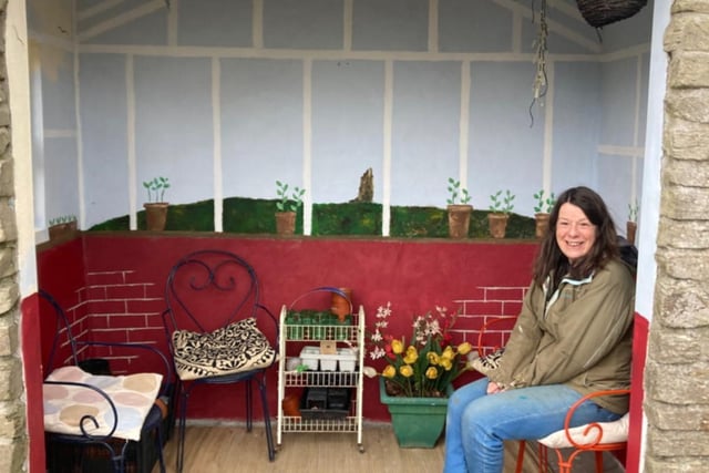 Bus stop given latest makeover by local artists