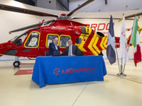 Second lifesaving helicopter handed over to Cornwall Air Ambulance