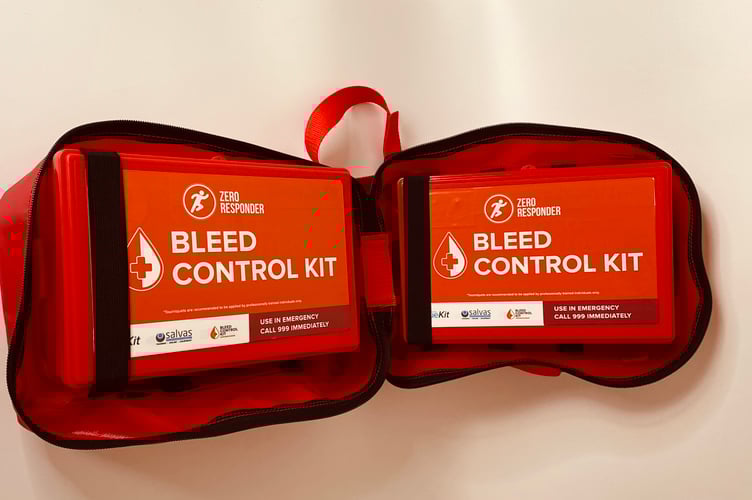 Six new bleed control kits have been acquired for various locations in and around Liskeard