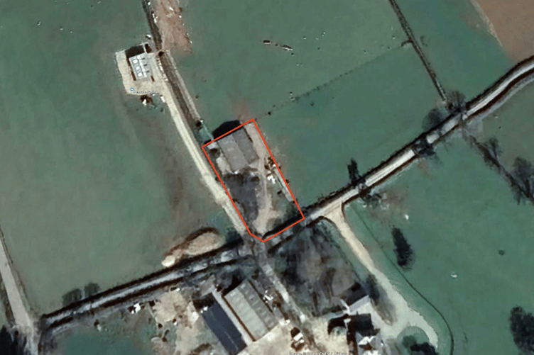 Aerial photography of the site at North Penhale, Dobwalls. (Picture: Cornwall Council)