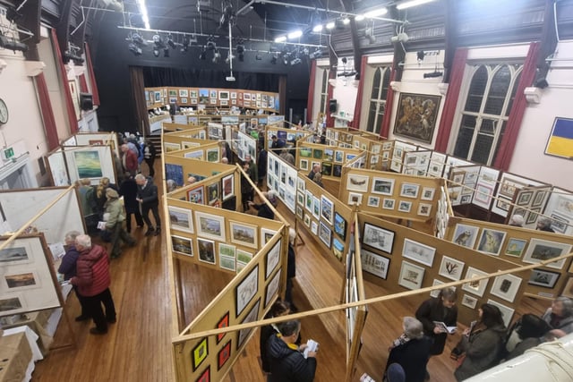 Creative talents on show as annual charity exhibition returns