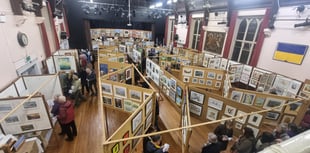 Art and craft exhibition helps to raise more than £11,000 for charity