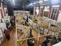 Art and craft exhibition helps to raise more than £11,000 for charity