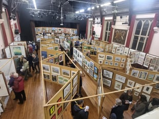 Creative talents on show as annual charity exhibition returns