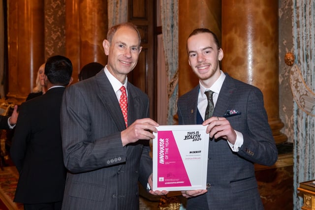 Cornish student crowned 'Innovator of the Year' by Duke of Edinburgh