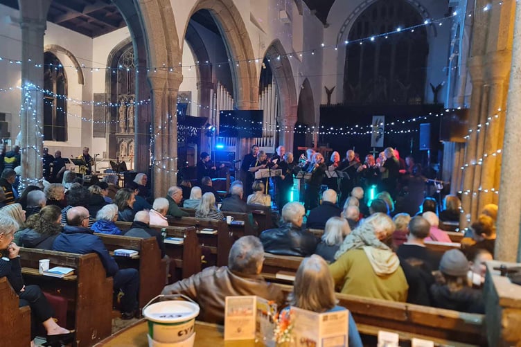 AROUND 150 people attended the St Piran's Day event in Callington
