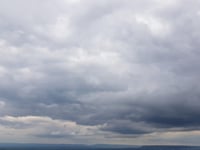 Weather stays mild with some clouds today and patchy rain tomorrow