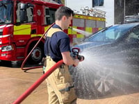 Saltash firefighters to stage charitable car wash day