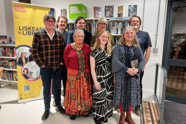 Poet Laureate puts on quite the performance at library