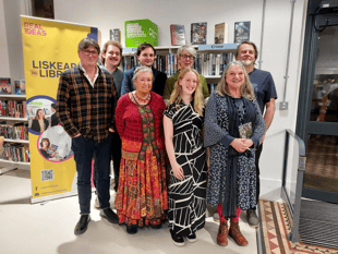 Poet Laureate puts on quite the performance at library