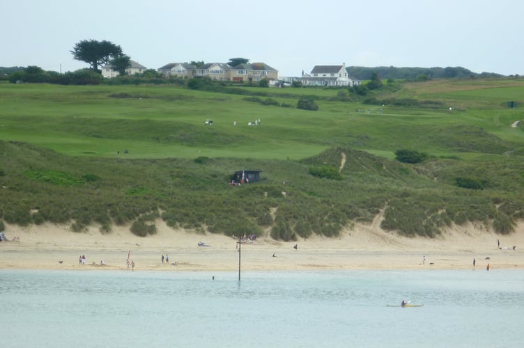 You can walk from the village of Lelant past the golf course to Porthkidney Sands. Picture: Andrew Townsend