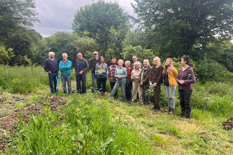 TREGOVENEK volunteers at a working party last summer