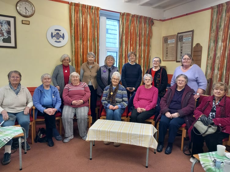 Members of the newly-formed Methodist Women in Britain, South East Cornwall branch meet for their inaugural meeting