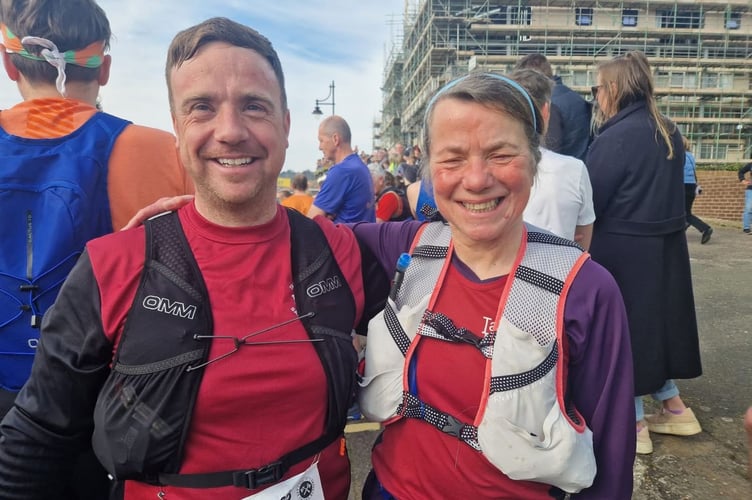 Matt Harries and Helen Ralph.