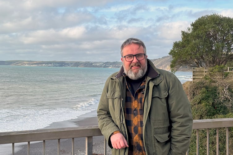 CHAIRMAN of the Deviock Community Trust Mark Gibbons