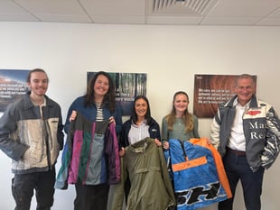 Praise for student producing upcycled clothing