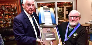 Long standing Lion presented with award for his efforts