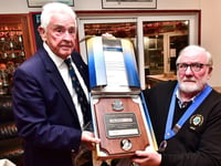Long standing Lion presented with award for his efforts