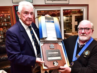 Long standing Lion presented with award for his efforts