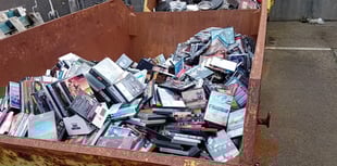 Charity shop anger over Bodmin DVD dump