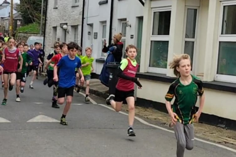 It was a bumper entry for the annual cross country run at Sir Robert Geffrey's School in Landrake