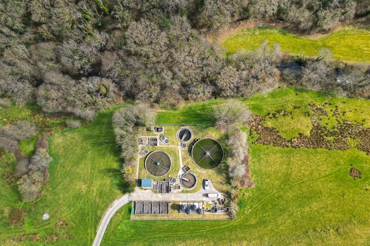 Nearly £300,000 of improvements at the Rilla Mill site at Linkinhorne have reduced the storm overflow spills by 93 percent according to South West Water. (Picture: Pennon Group)