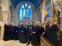 Celebrated Callington choir welcome spring with concert