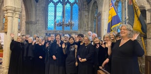 Celebrated Callington choir welcome spring with concert