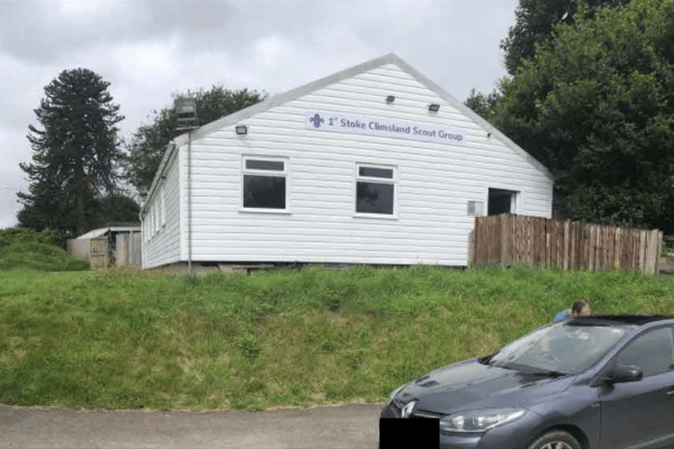The scout hut which will see an extension near Callington (Picture: Cornwall Council)