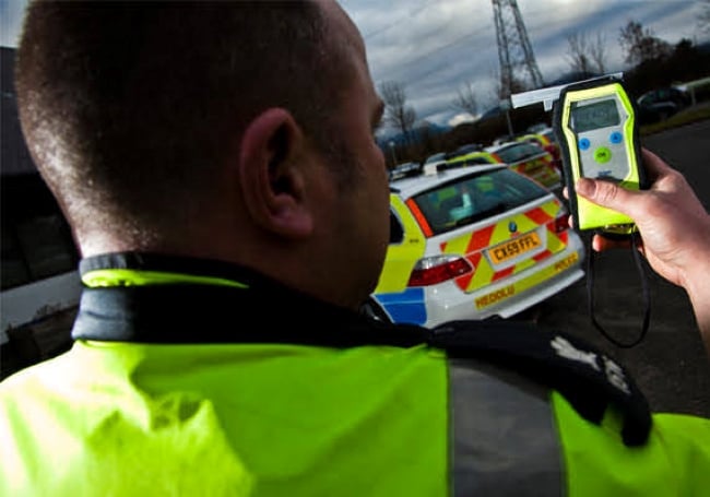 Drink drive stock picture