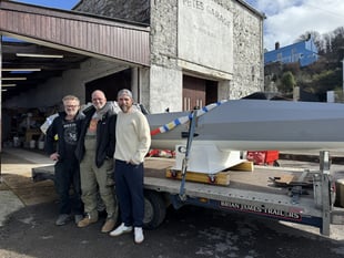 Rowing craft made in Millbrook taking on a Great British Odyssey