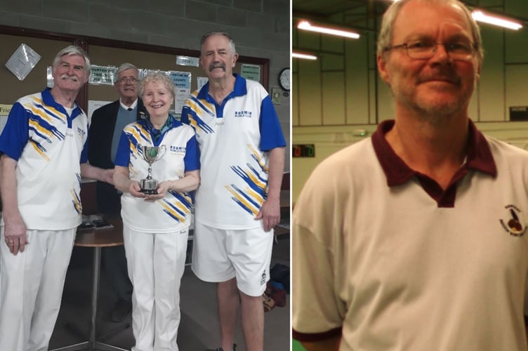 Cornwall Indoor Bowls Association finals.