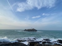 Fabulous scenery at Godrevy and Hell's Mouth