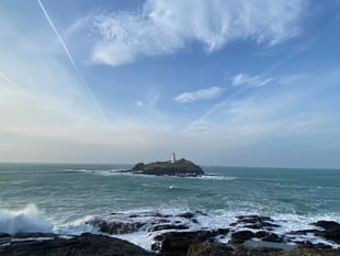 Fabulous scenery at Godrevy and Hell's Mouth