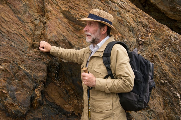 Tom Michell at Hemmick Beach, Cornwall