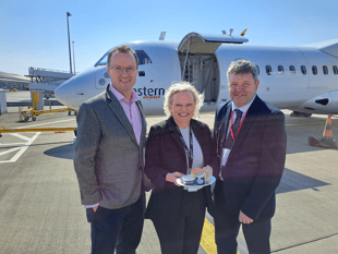 Cornwall airport welcomes new London Southend Airport service