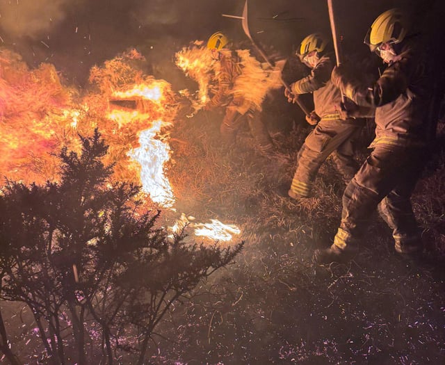 Police appeal for information following fires on Bodmin Moor