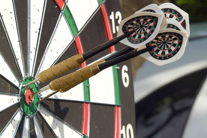 The darts players were on target for good causes. Picture: Pixabay