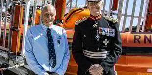 Looe RNLI volunteer 'humbled' after he receives British Empire Medal