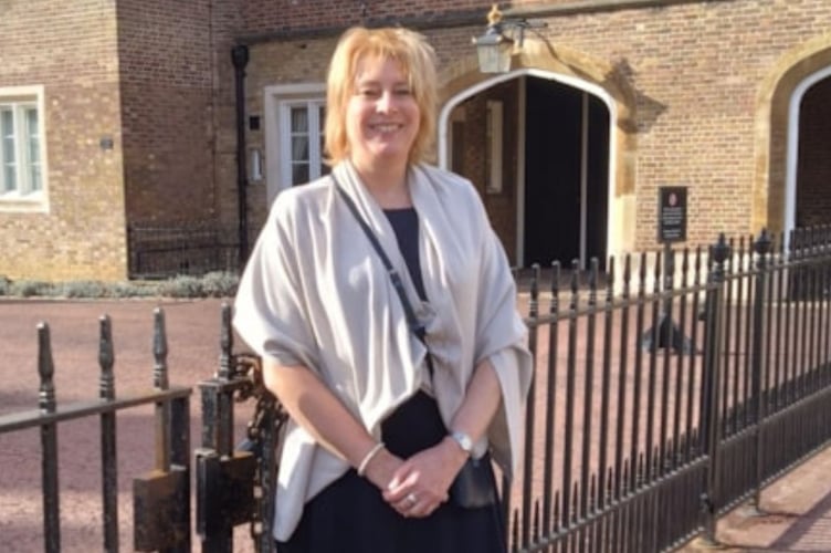 Lynne Osborne, who works as a Consultant Nurse for the Cornwall Partnership NHS Foundation Trust,  attended the event at St James’s Palace