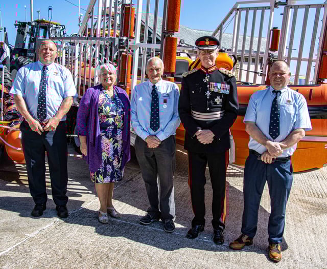 Brothers awarded with RNLI long service medals