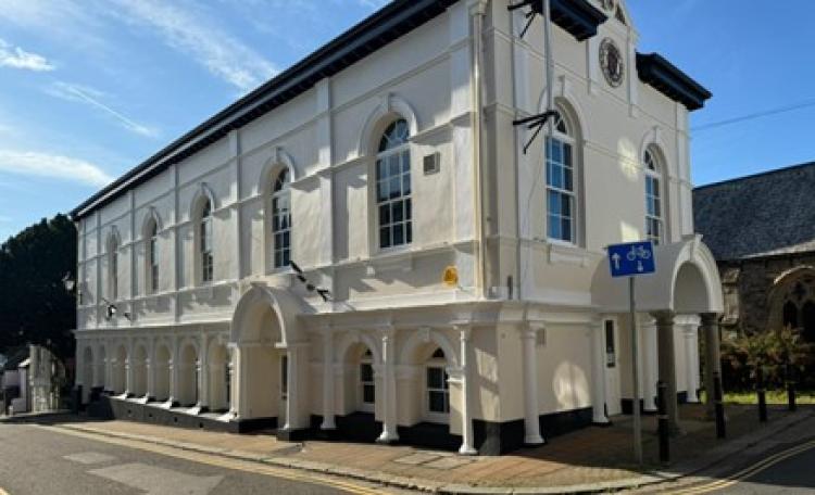 Saltash Town Council are based at the Guildhall in the town
