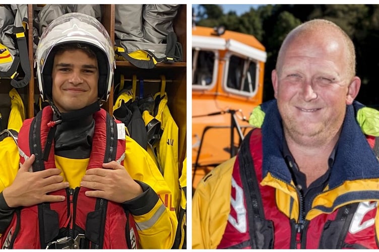 Ross Jezard and Graham Middleton from Fowey RNLI have successfully qualified as navigators on the station’s D class inshore lifeboat. 