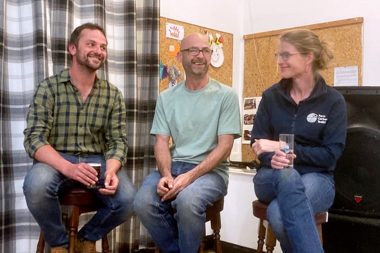 Special guests Ben Thomas, Matt Chatfield and Hannah Jones, who all feature in the film, were in attendance to share their experiences and insights.