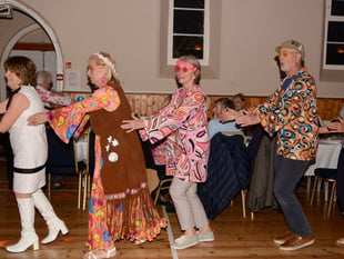 Party night helps to raise vital funds for the parish hall